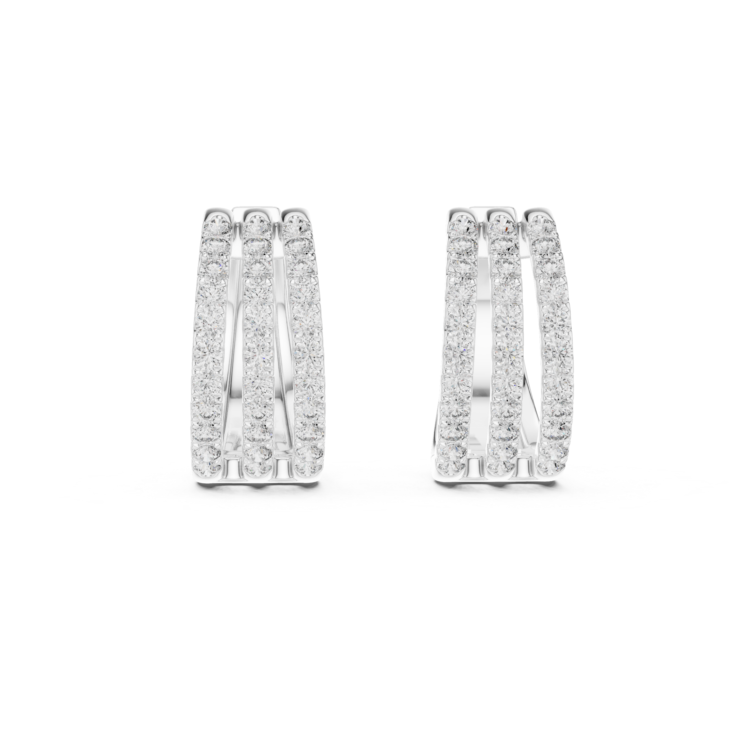 Gleams Lab grown diamond Earrings design