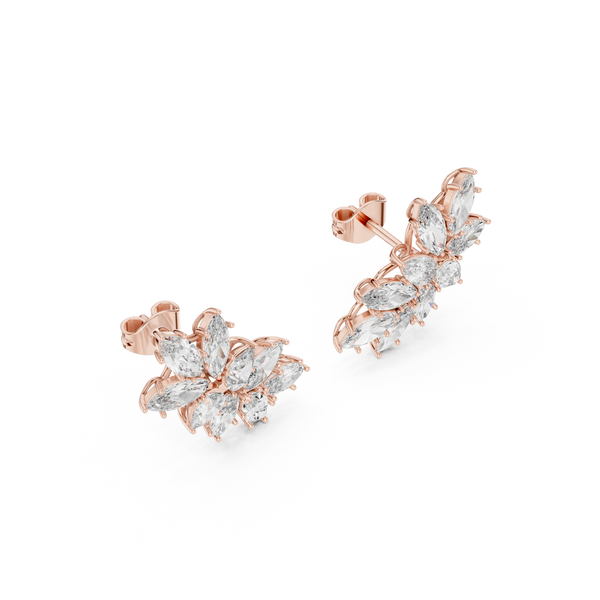 Immaculately Lab grown diamond Earrings piece