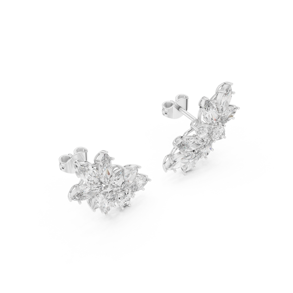 Immaculately Lab grown diamond Earrings piece