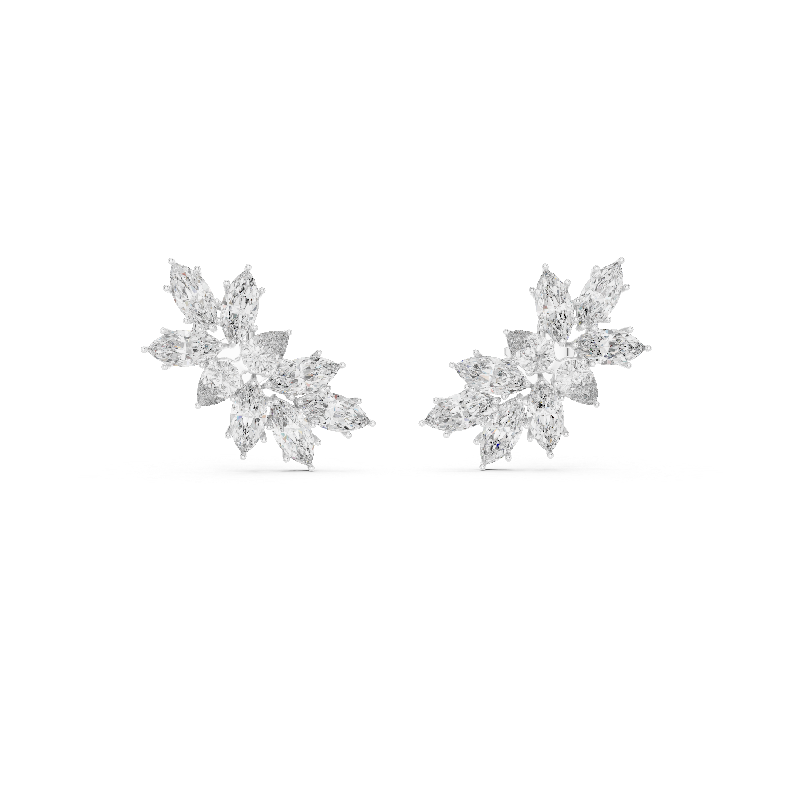 Immaculately Lab grown diamond Earrings piece