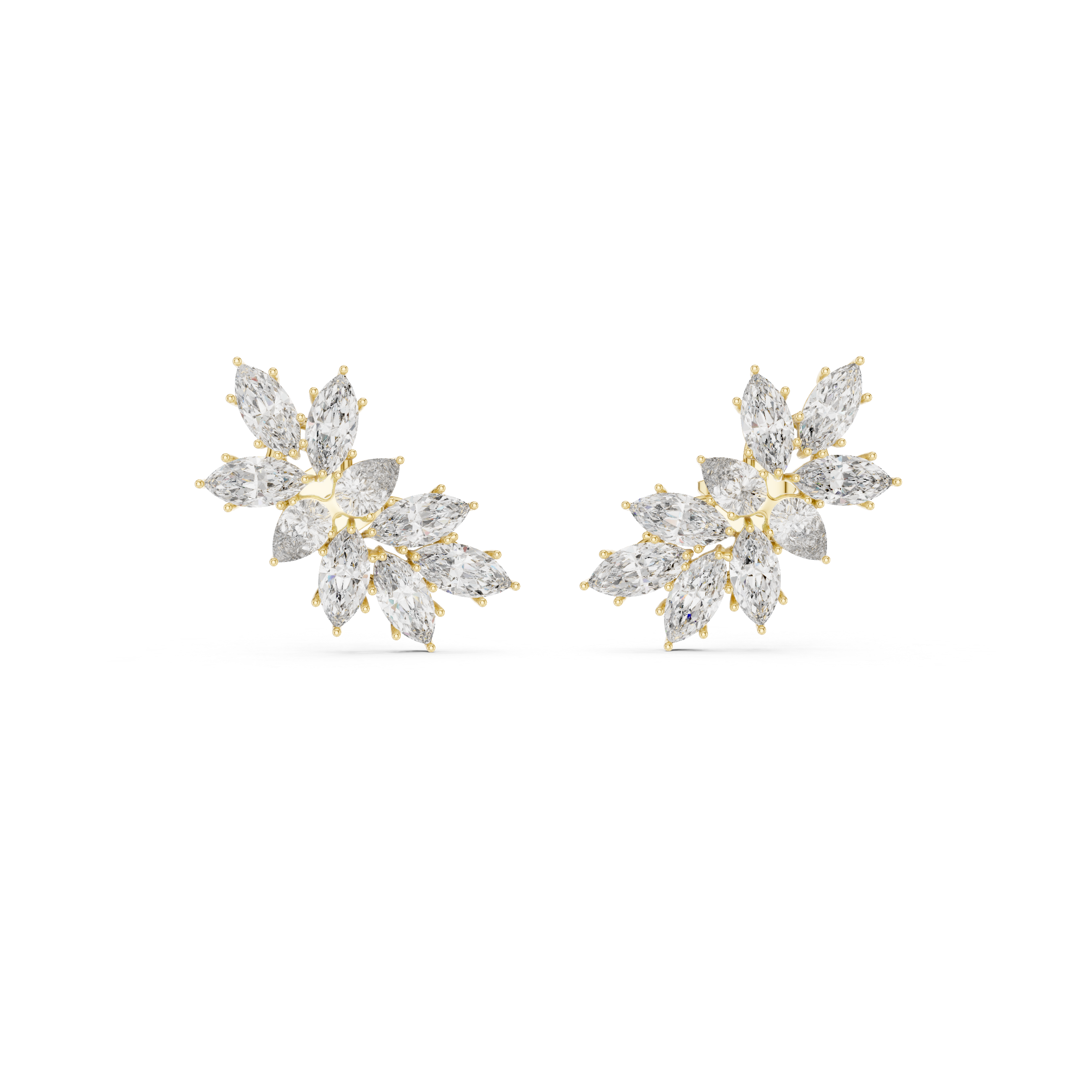 Immaculately Lab grown diamond Earrings piece