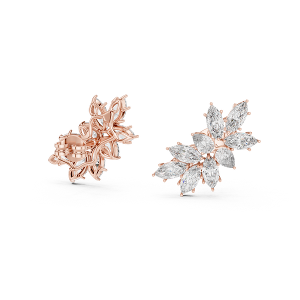 Immaculately Lab grown diamond Earrings piece