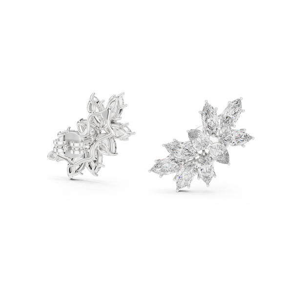 Immaculately Lab grown diamond Earrings piece