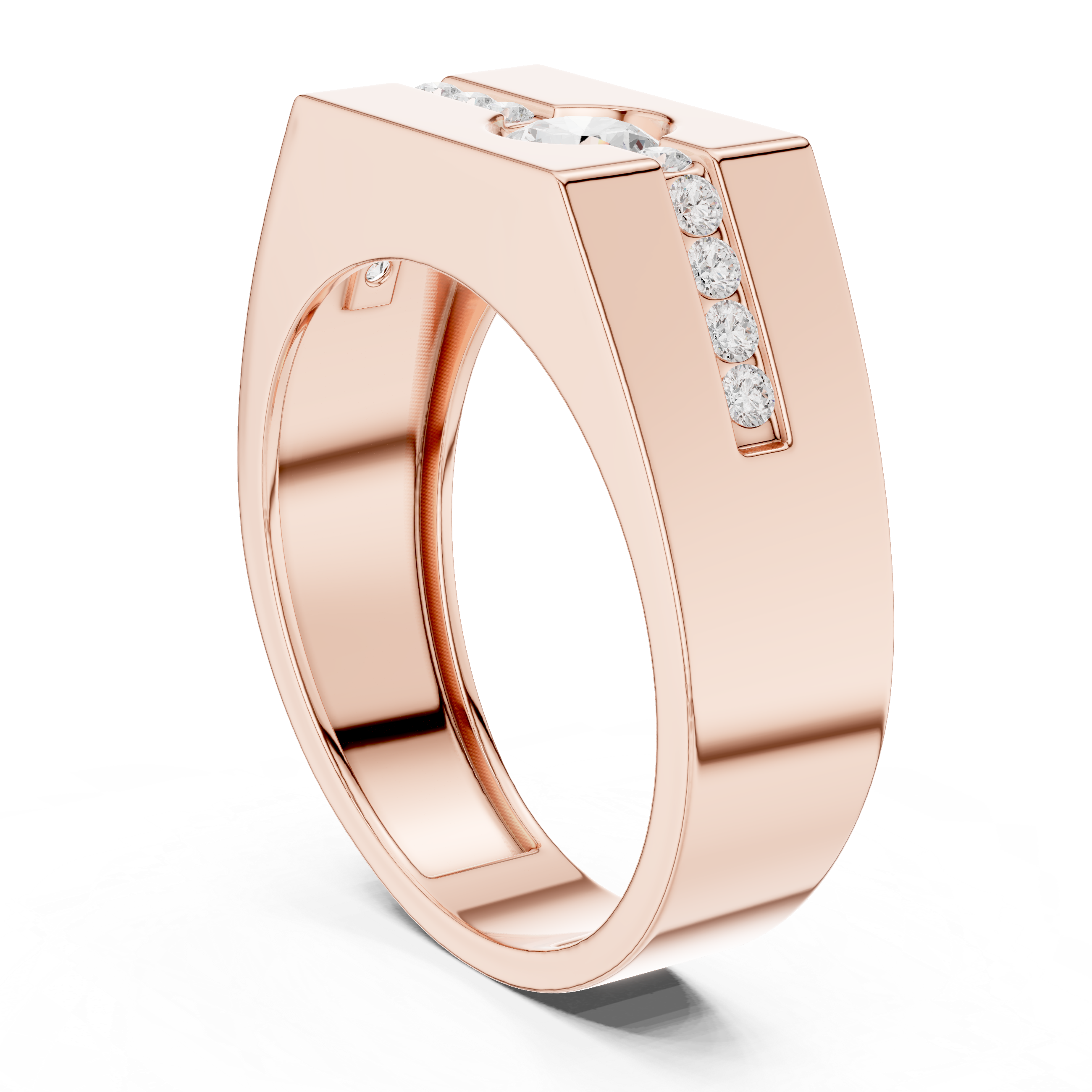 0.5ct Round Diamond Solitaire Lab Grown Diamond Ring