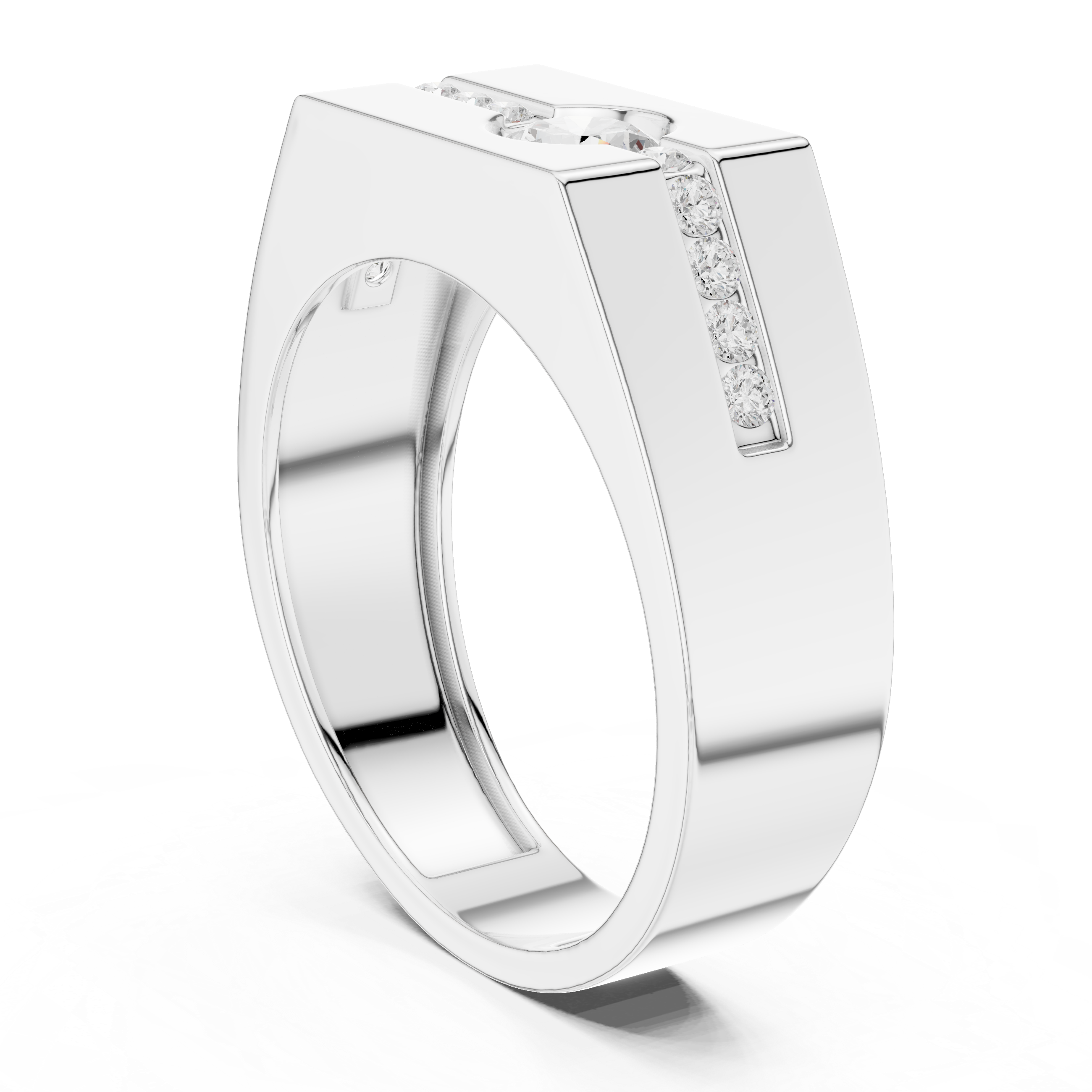 0.5ct Round Diamond Solitaire Lab Grown Diamond Ring