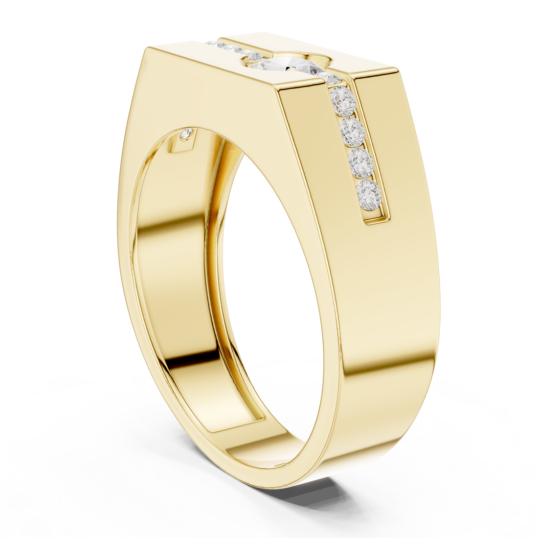 0.5ct Round Diamond Solitaire Lab Grown Diamond Ring