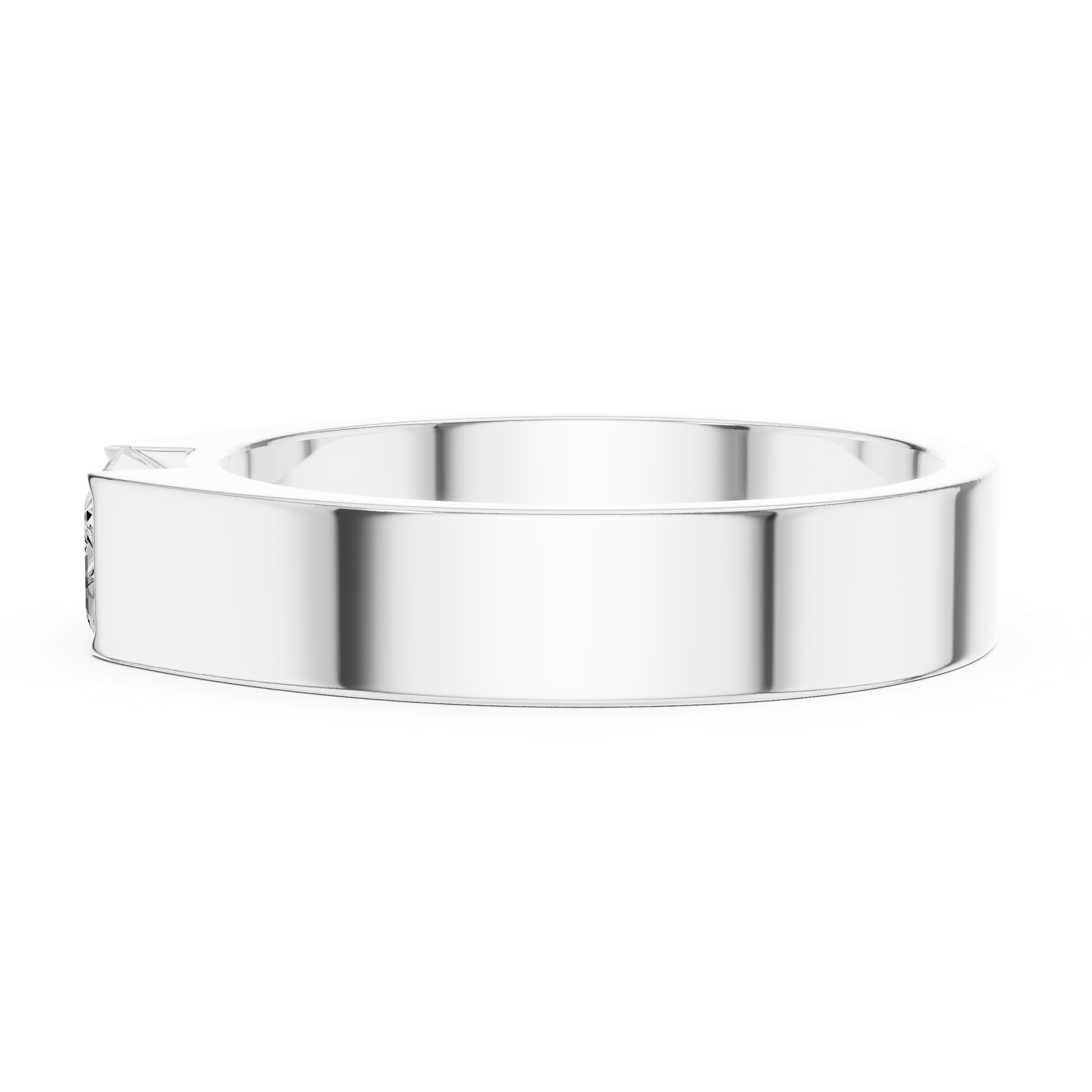 Radiant 1 ct Round Diamond Lab Grown Diamond Ring