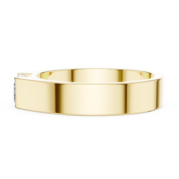 Radiant 1 ct Round Diamond Lab Grown Diamond Ring