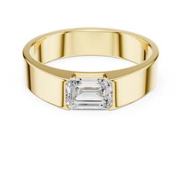 Radiant 1 ct Round Diamond Lab Grown Diamond Ring