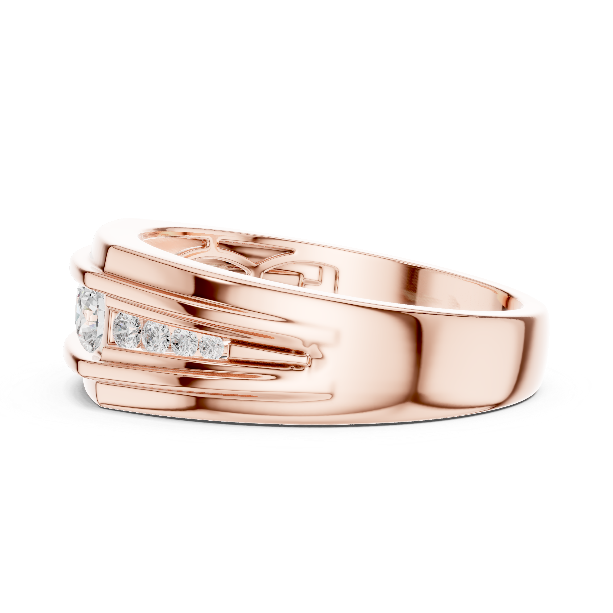 Timeless Round Diamond Eternity Lab Grown Diamond Ring