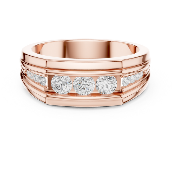 Timeless Round Diamond Eternity Lab Grown Diamond Ring