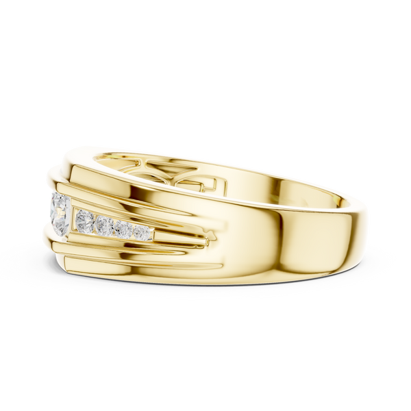 Timeless Round Diamond Eternity Lab Grown Diamond Ring