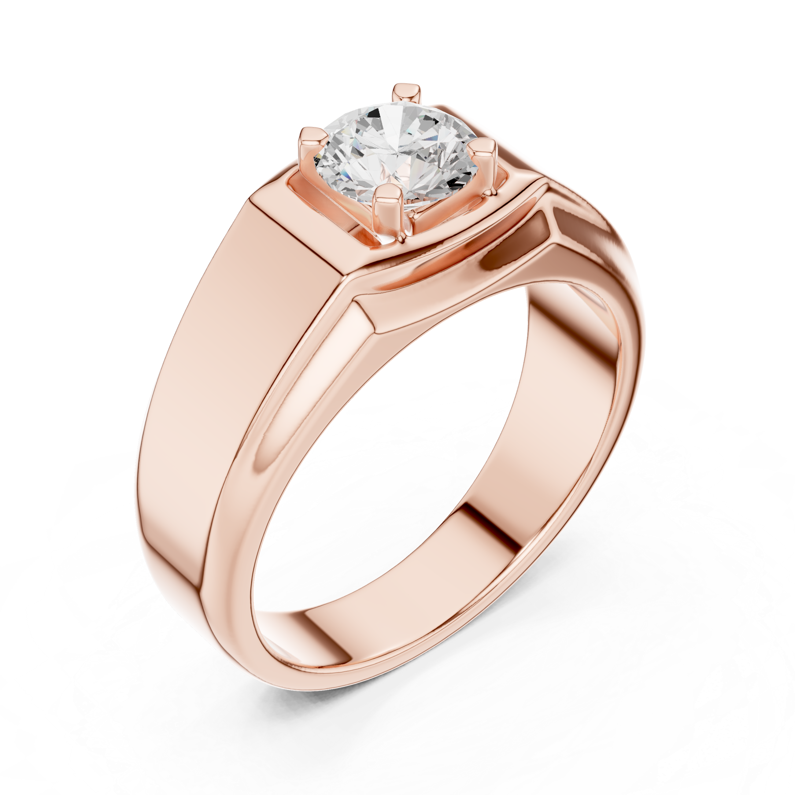 The Timeless 0.8ct Round Diamond Lab Grown Diamond Ring