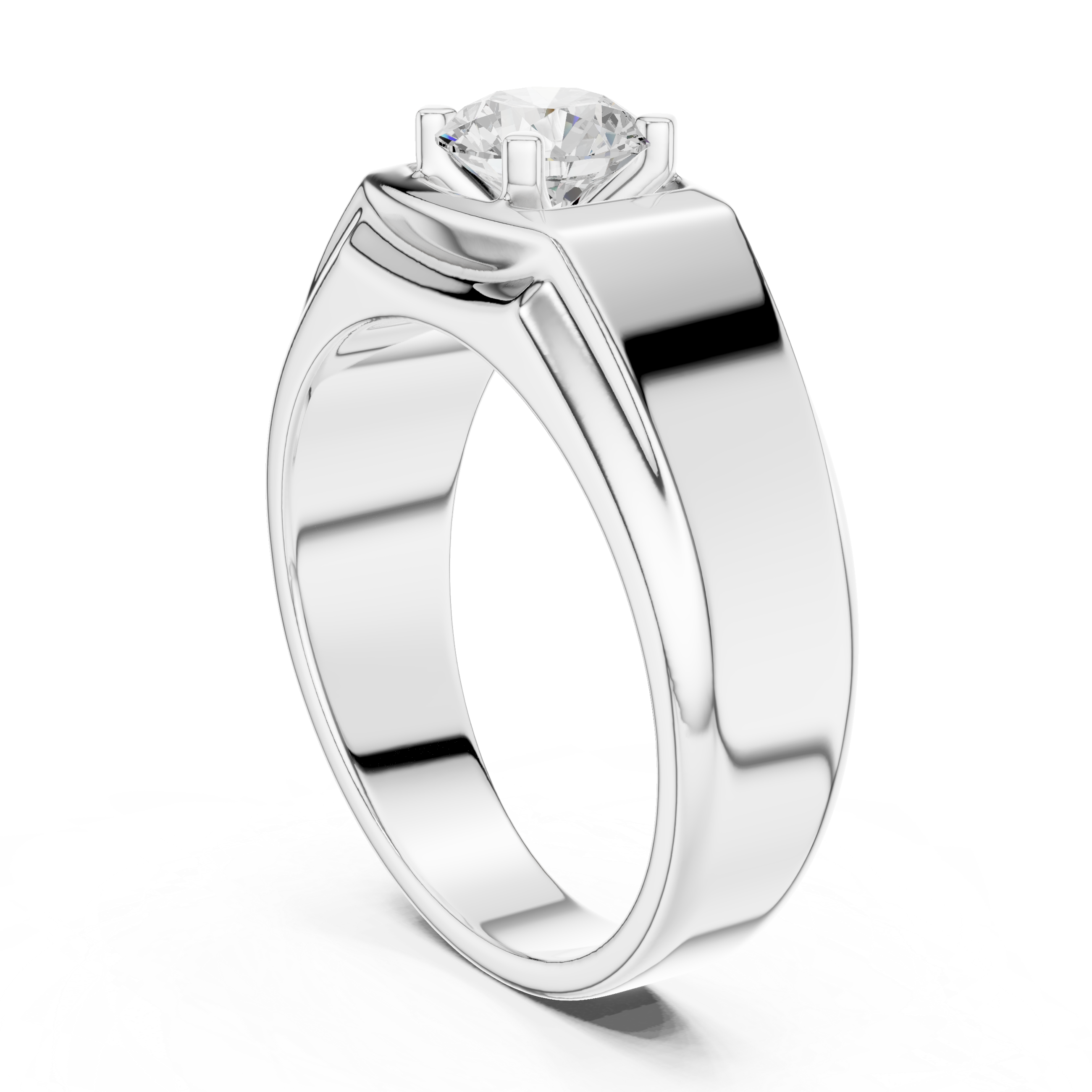 The Timeless 0.8ct Round Diamond Lab Grown Diamond Ring