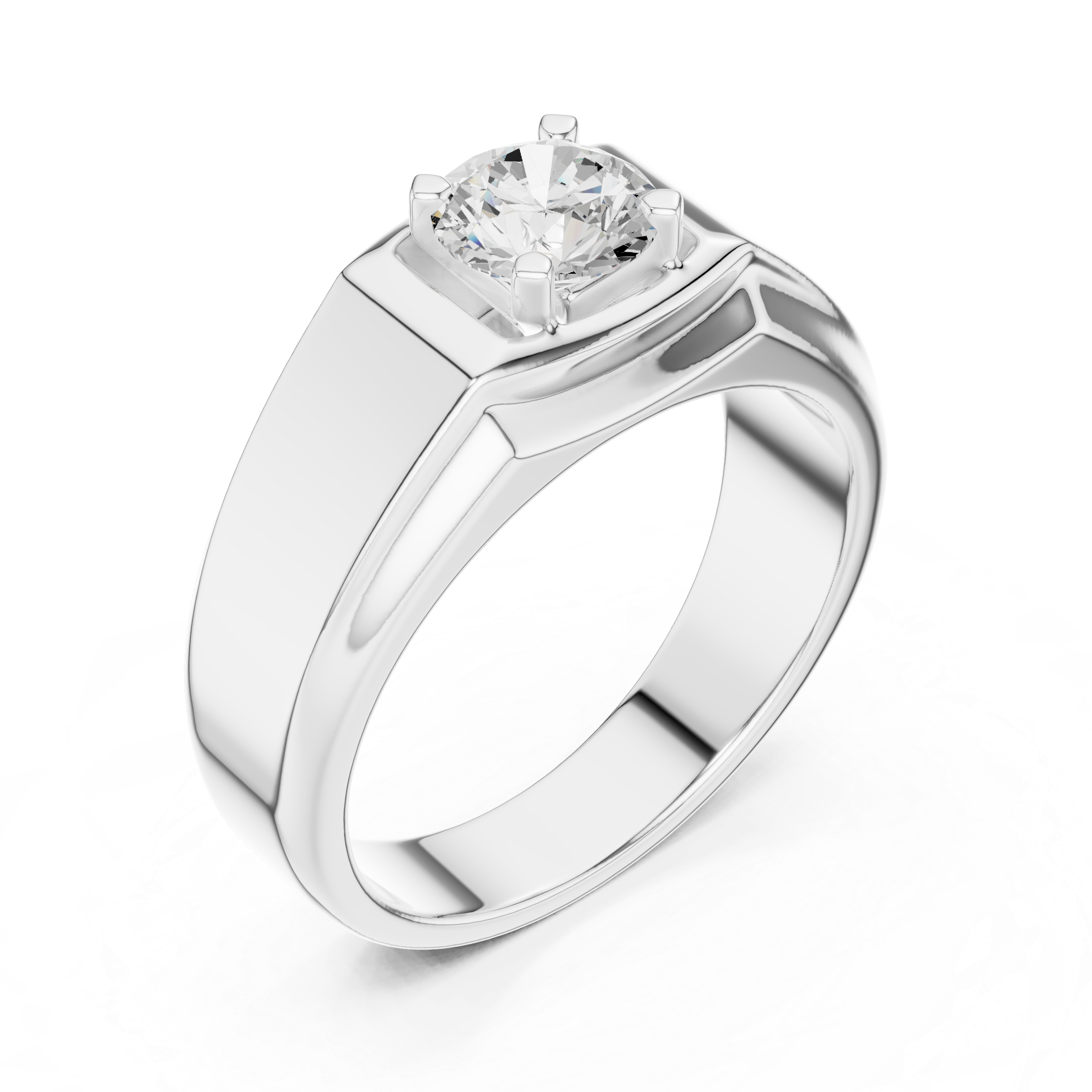 The Timeless 0.8ct Round Diamond Lab Grown Diamond Ring