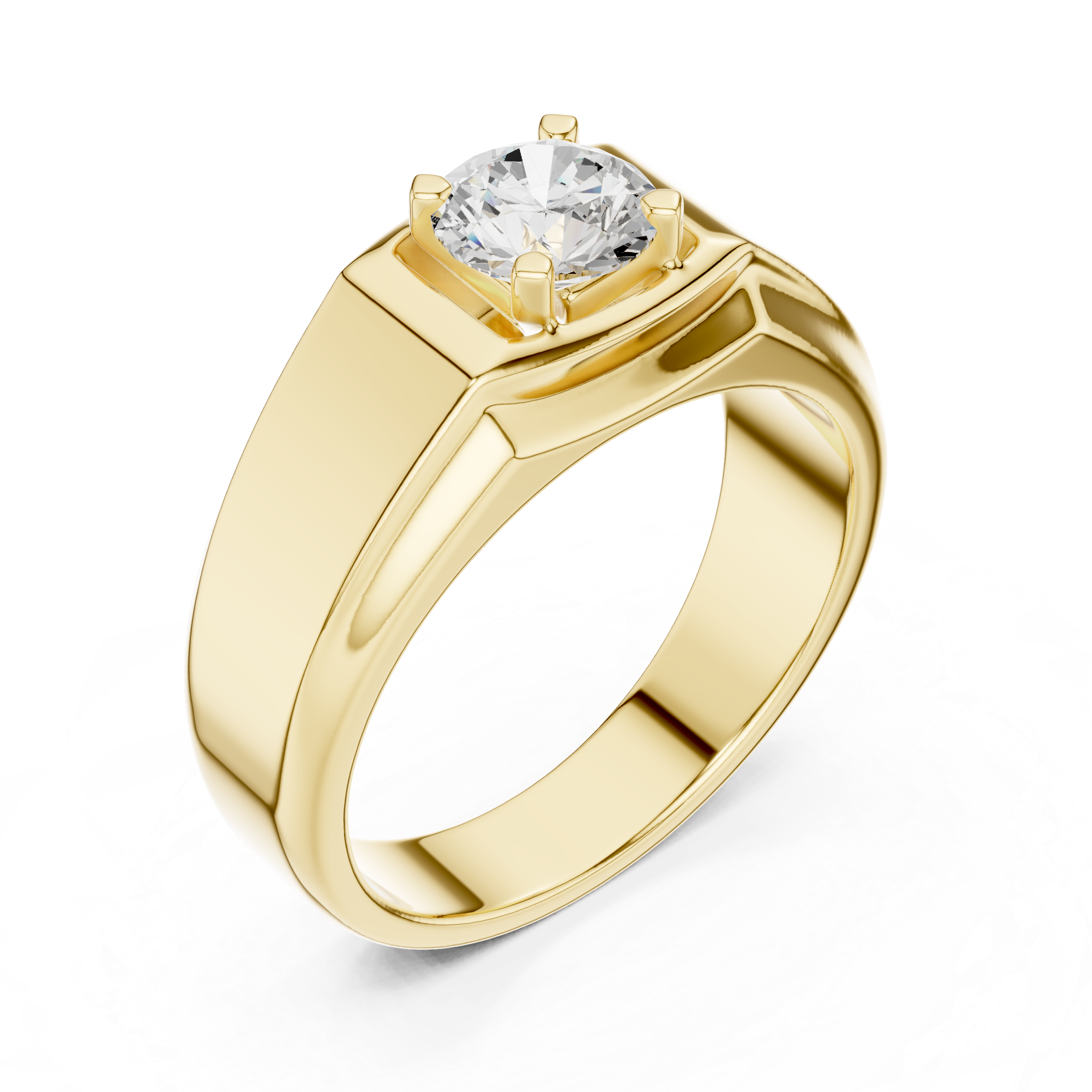 The Timeless 0.8ct Round Diamond Lab Grown Diamond Ring