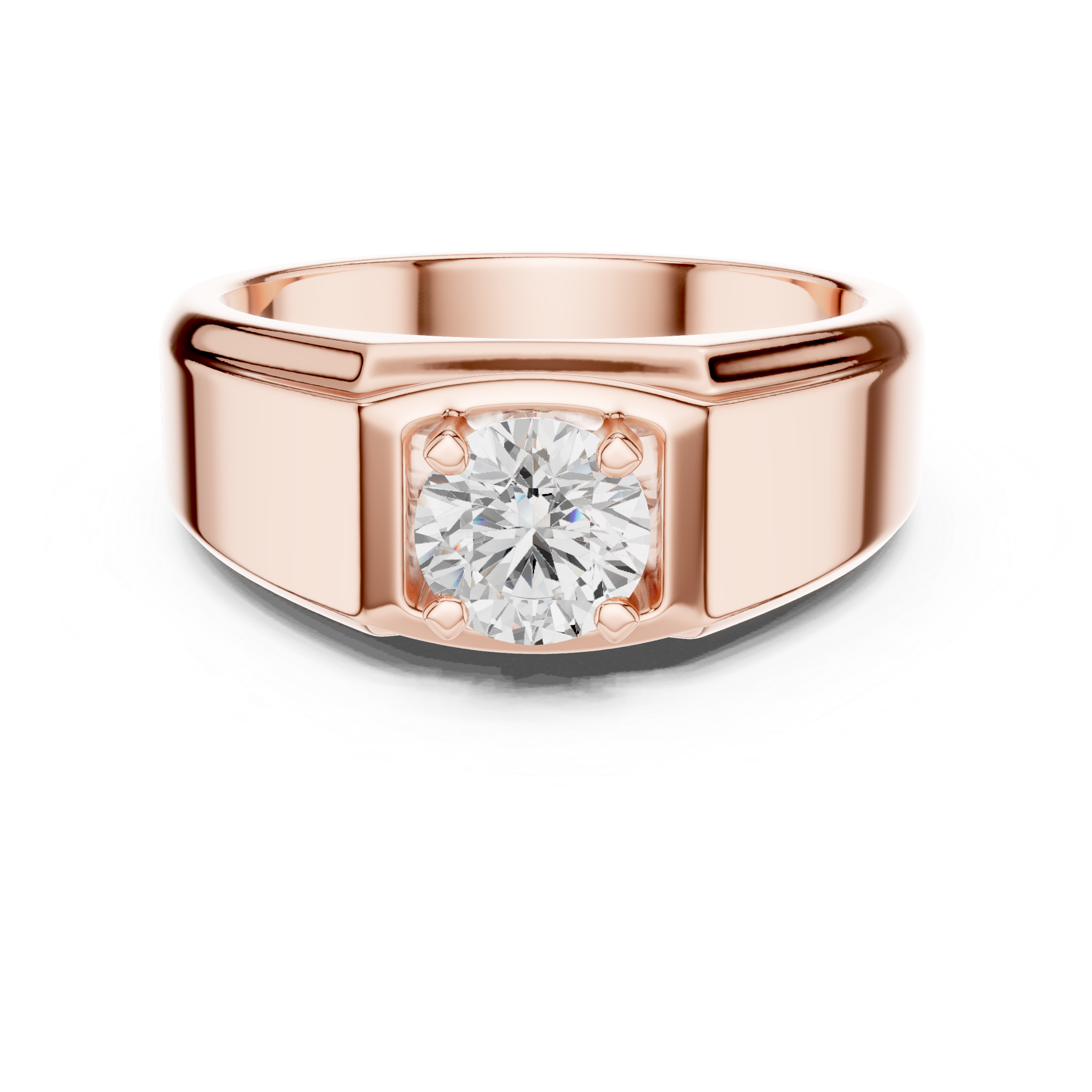 The Timeless 0.8ct Round Diamond Lab Grown Diamond Ring