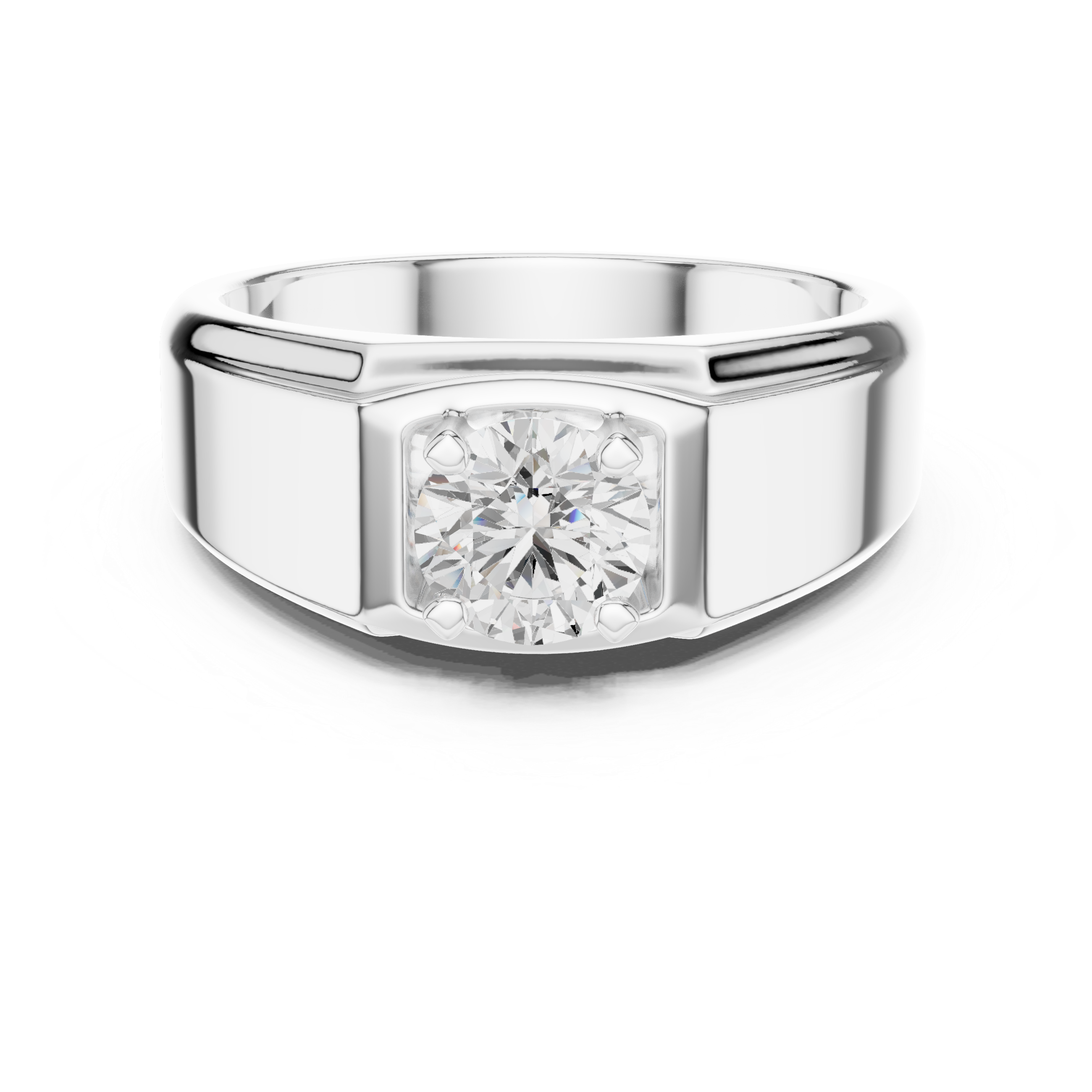 The Timeless 0.8ct Round Diamond Lab Grown Diamond Ring