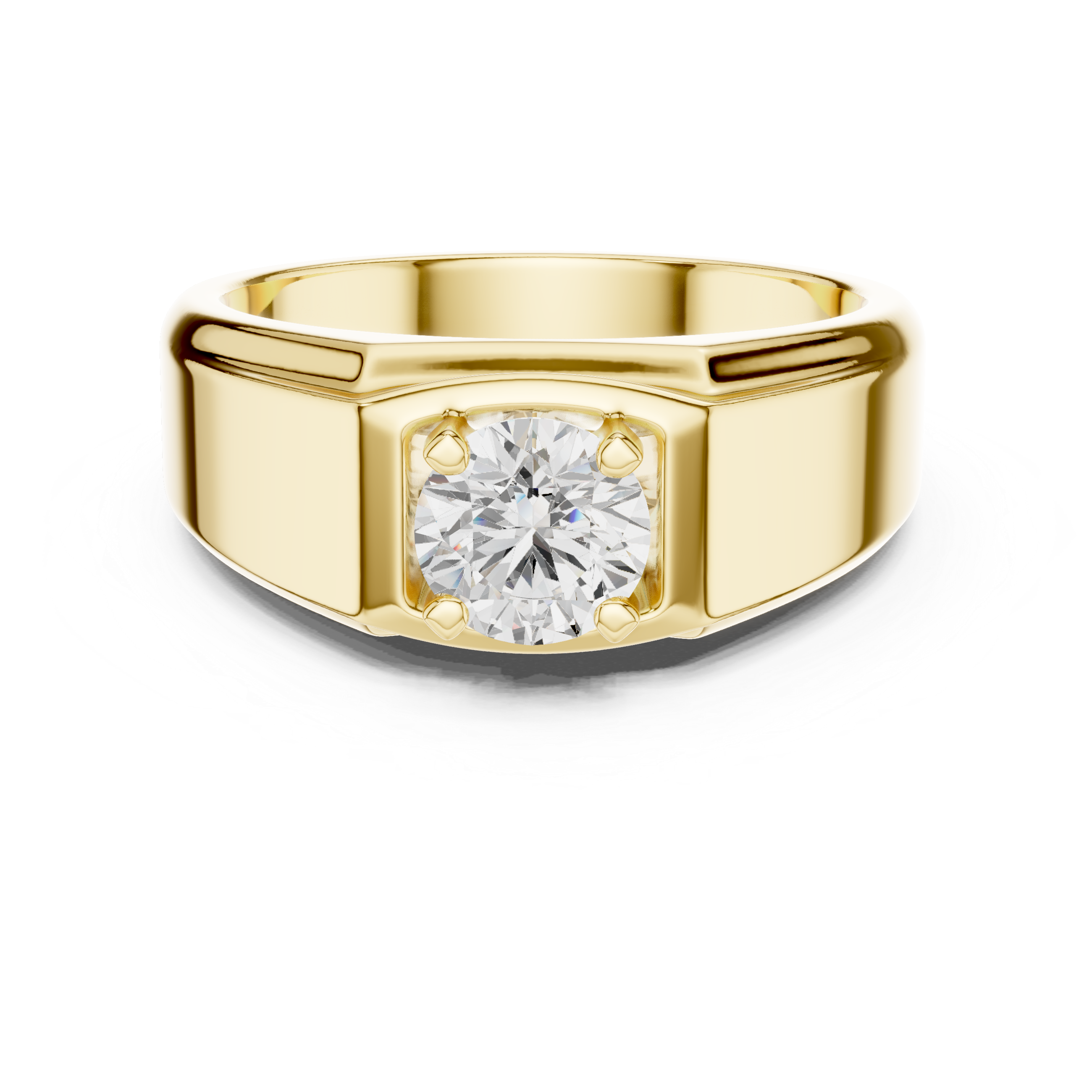 The Timeless 0.8ct Round Diamond Lab Grown Diamond Ring