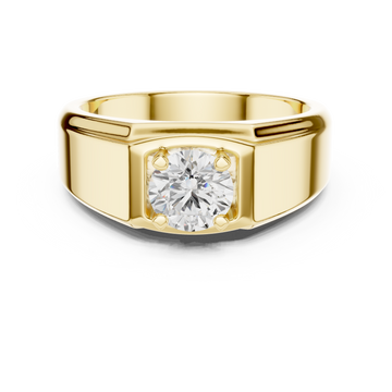 The Timeless 0.8ct Round Diamond Lab Grown Diamond Ring