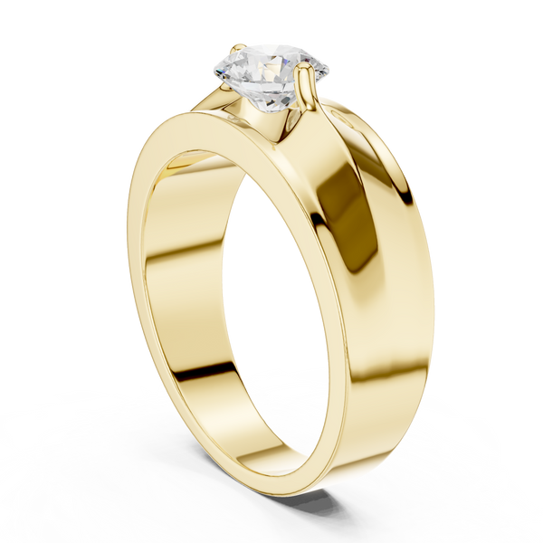 The 0.8 ct Round Brilliant Diamond Lab Grown Diamond Ring