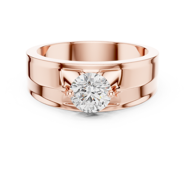 The 0.8 ct Round Brilliant Diamond Lab Grown Diamond Ring