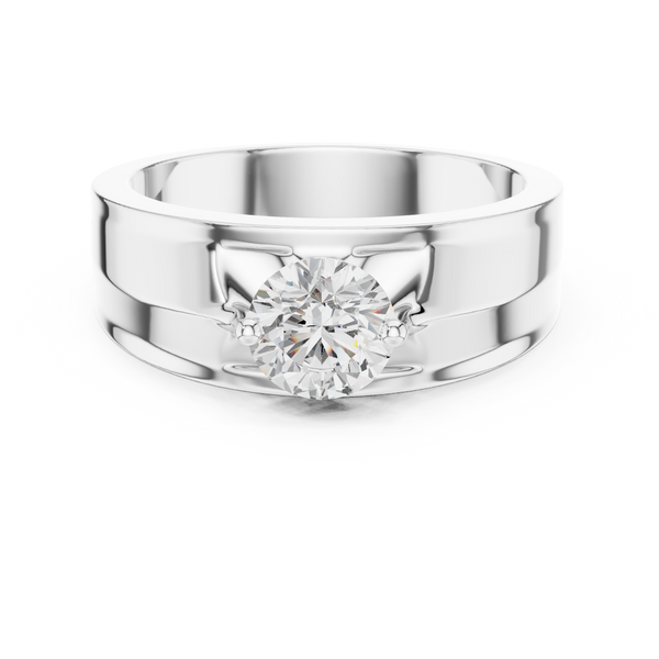 The 0.8 ct Round Brilliant Diamond Lab Grown Diamond Ring