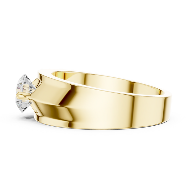 The 0.8 ct Round Brilliant Diamond Lab Grown Diamond Ring