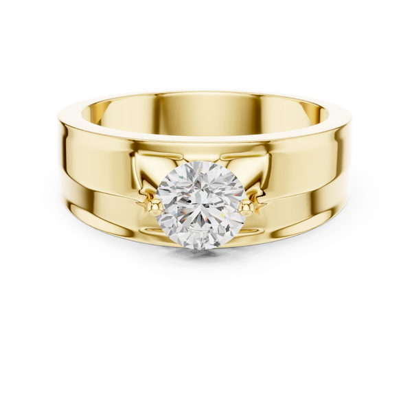 The 0.8 ct Round Brilliant Diamond Lab Grown Diamond Ring