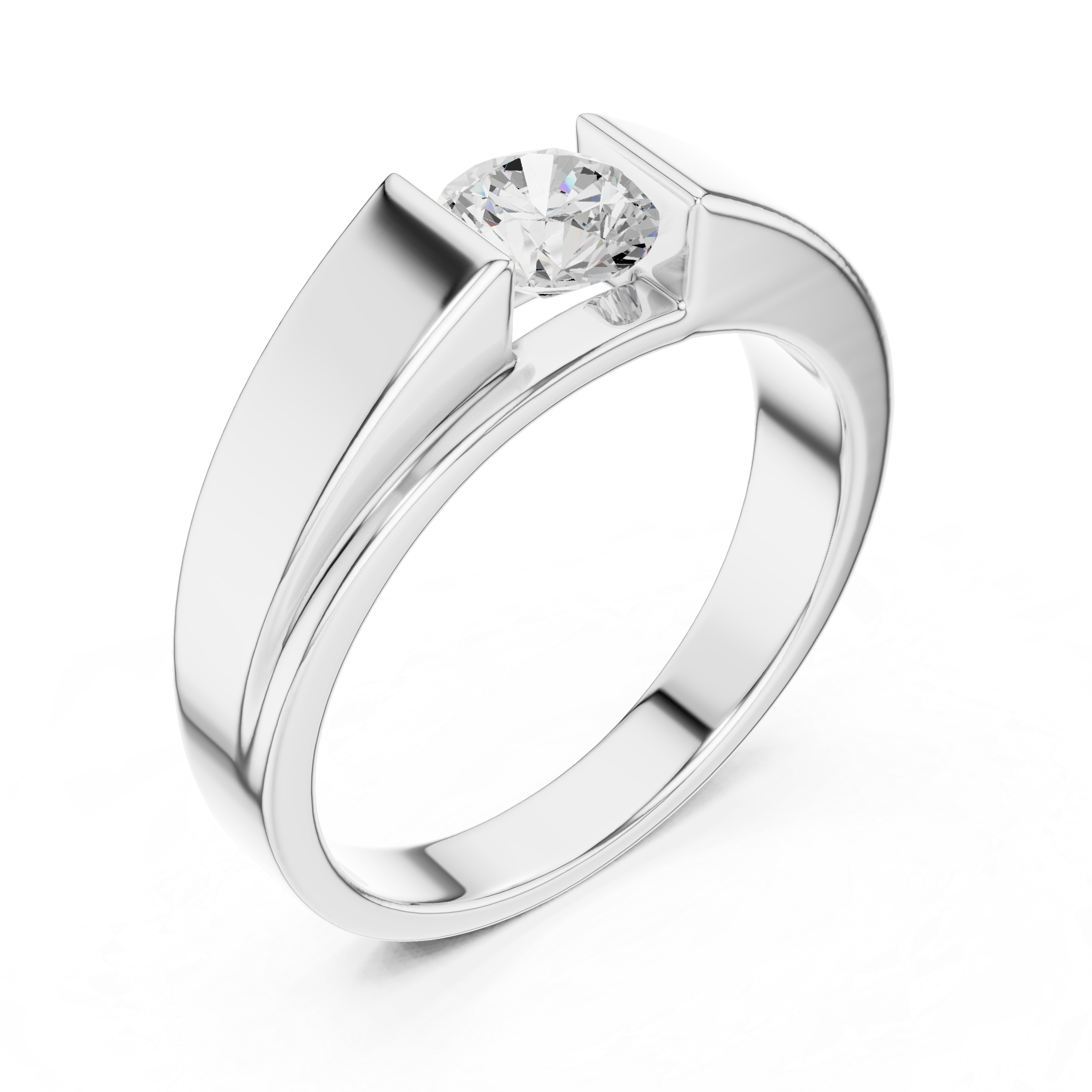 Timeless 0.80ct Round Diamond Lab Grown Diamond Ring