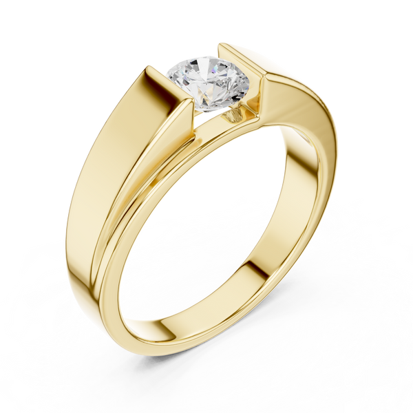Timeless 0.80ct Round Diamond Lab Grown Diamond Ring