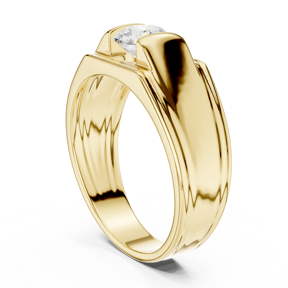 0.7ct Round Diamond Solitaire Lab Grown Diamond Ring