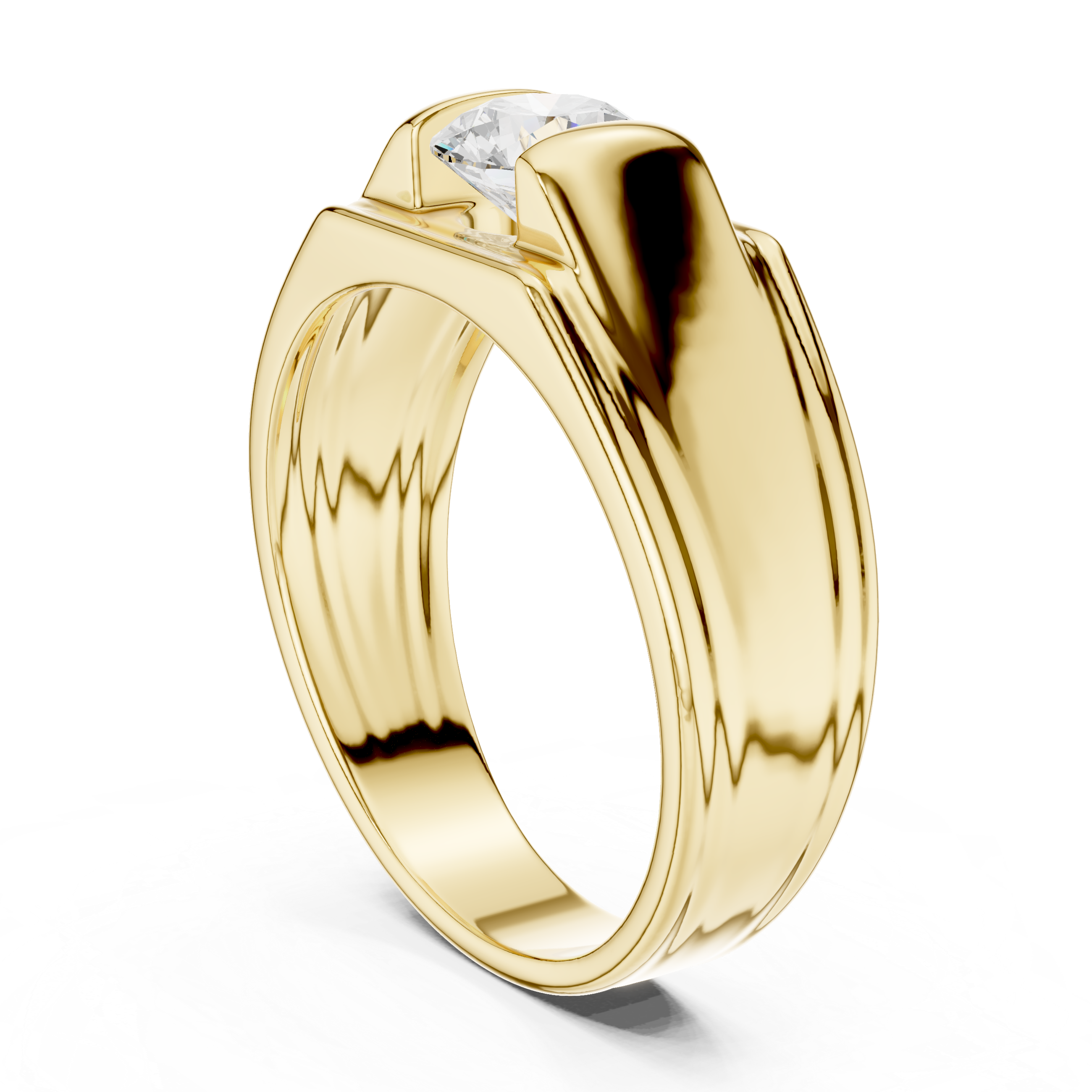0.7ct Round Diamond Solitaire Lab Grown Diamond Ring