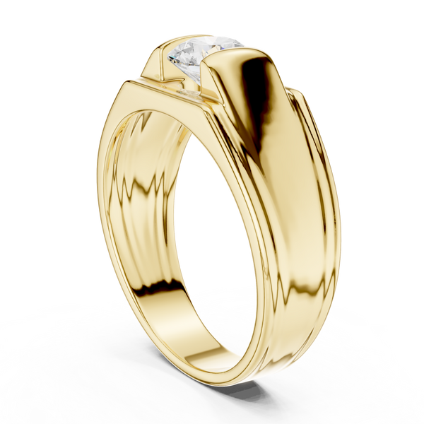 0.7ct Round Diamond Solitaire Lab Grown Diamond Ring