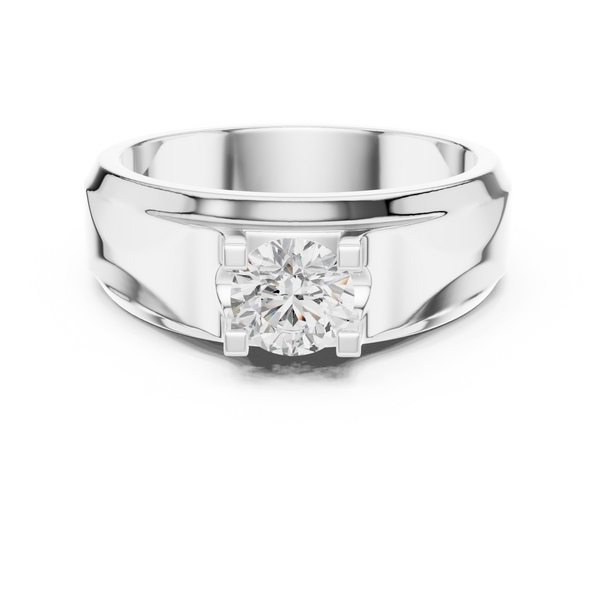 0.8 ct Round Brilliant Solitaire Lab Grown Diamond Lab Grown Diamond Ring