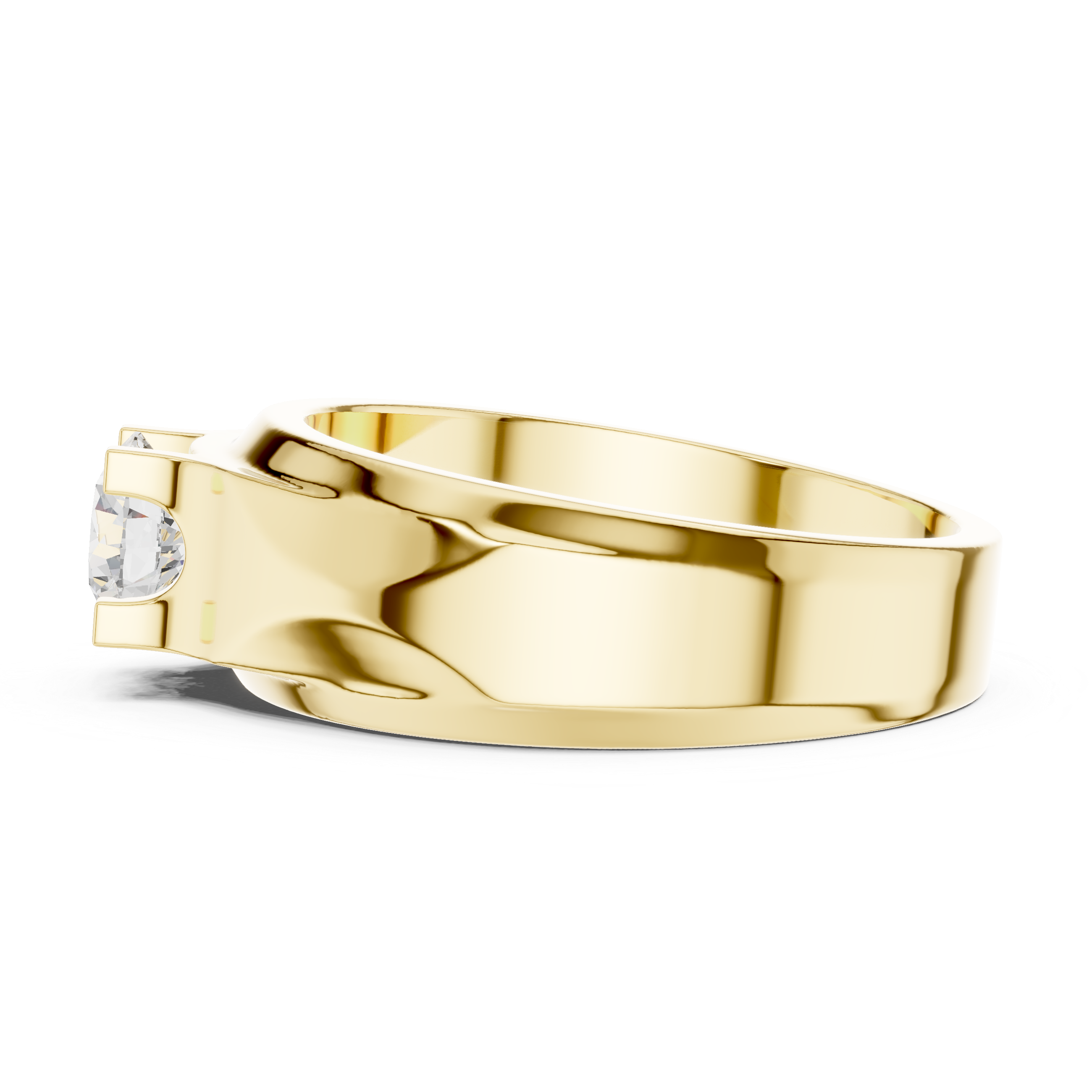 0.8 ct Round Brilliant Solitaire Lab Grown Diamond Lab Grown Diamond Ring