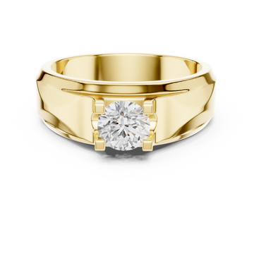 0.8 ct Round Brilliant Solitaire Lab Grown Diamond Lab Grown Diamond Ring