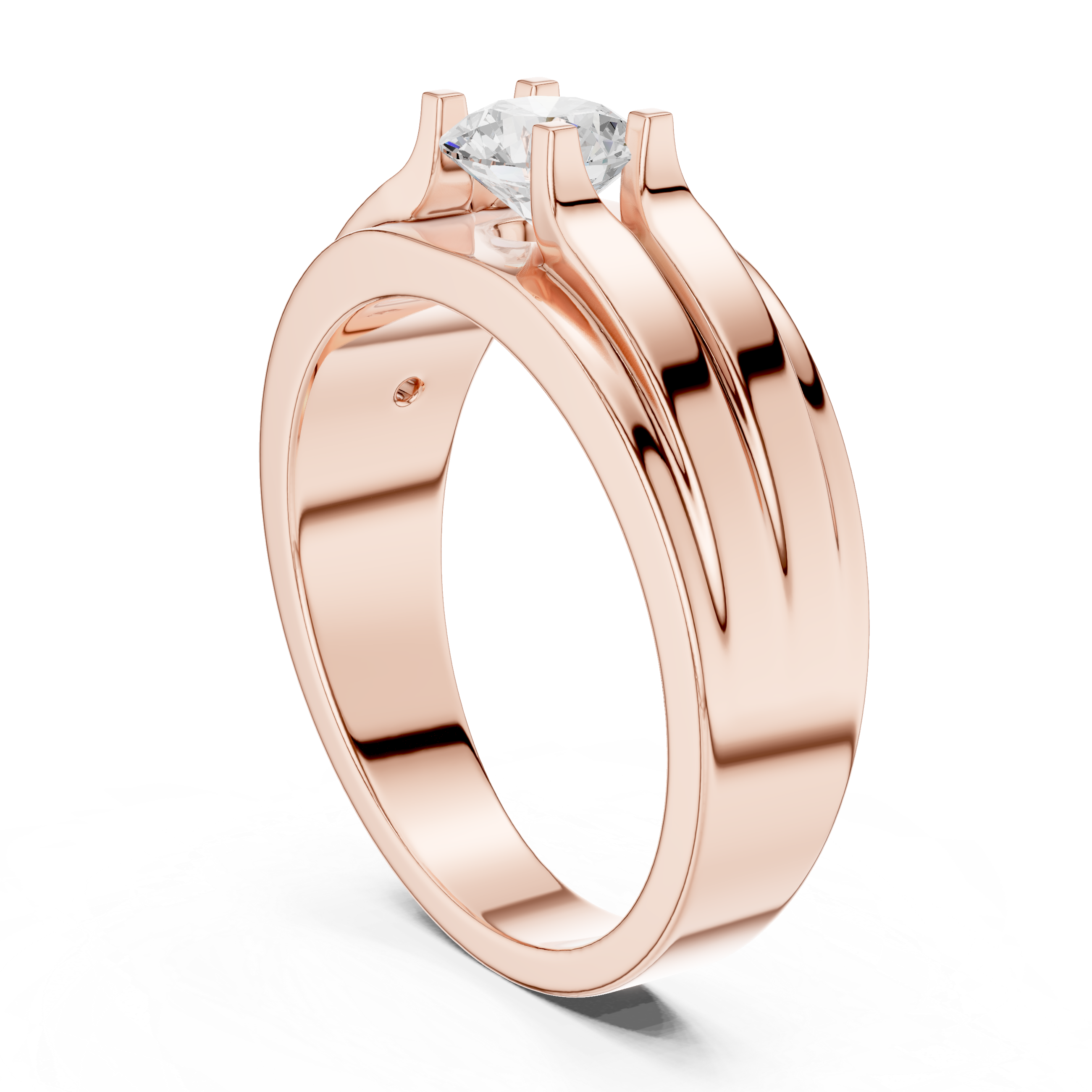 Aria 0.8 ct Round Solitaire Lab Grown Diamond Ring