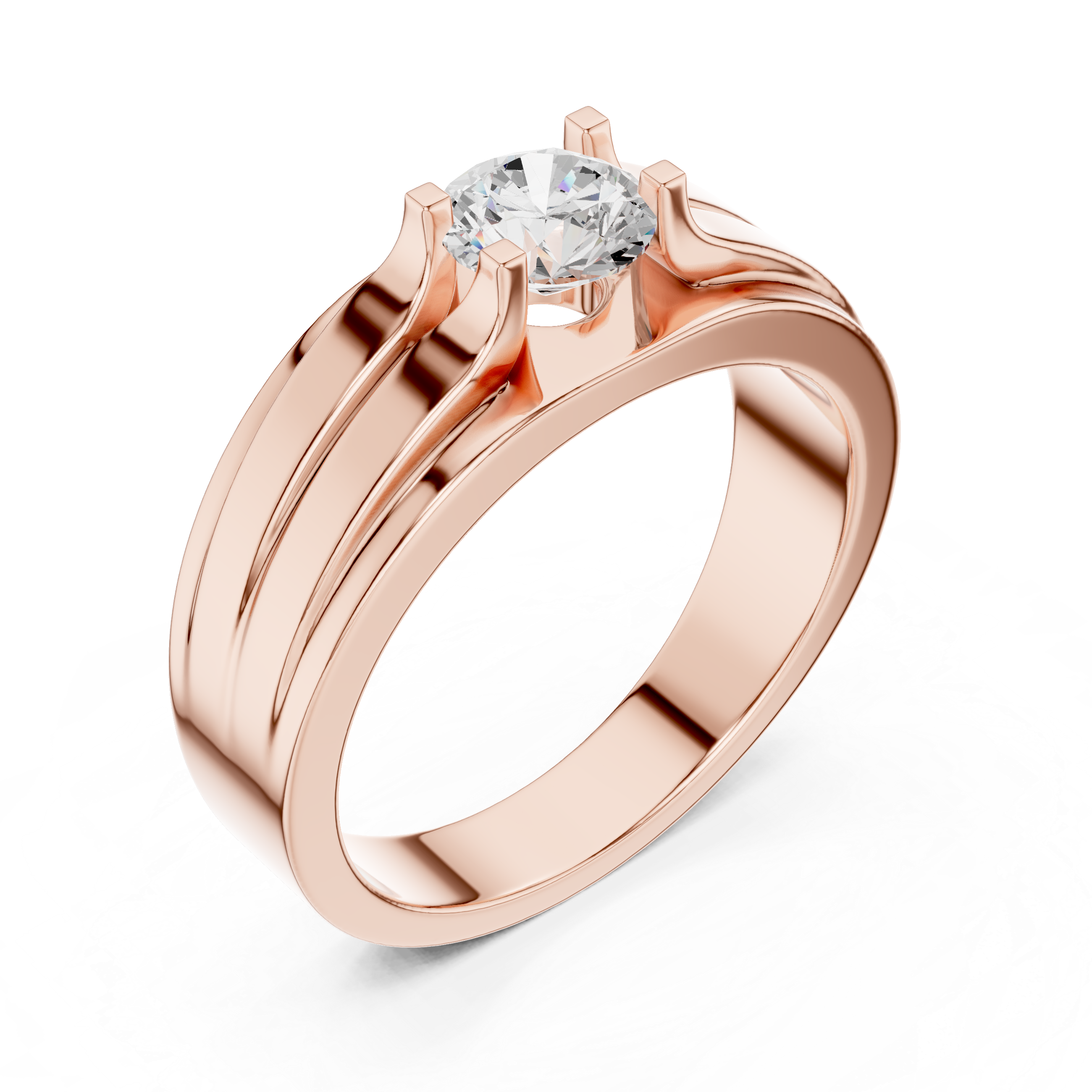 Aria 0.8 ct Round Solitaire Lab Grown Diamond Ring