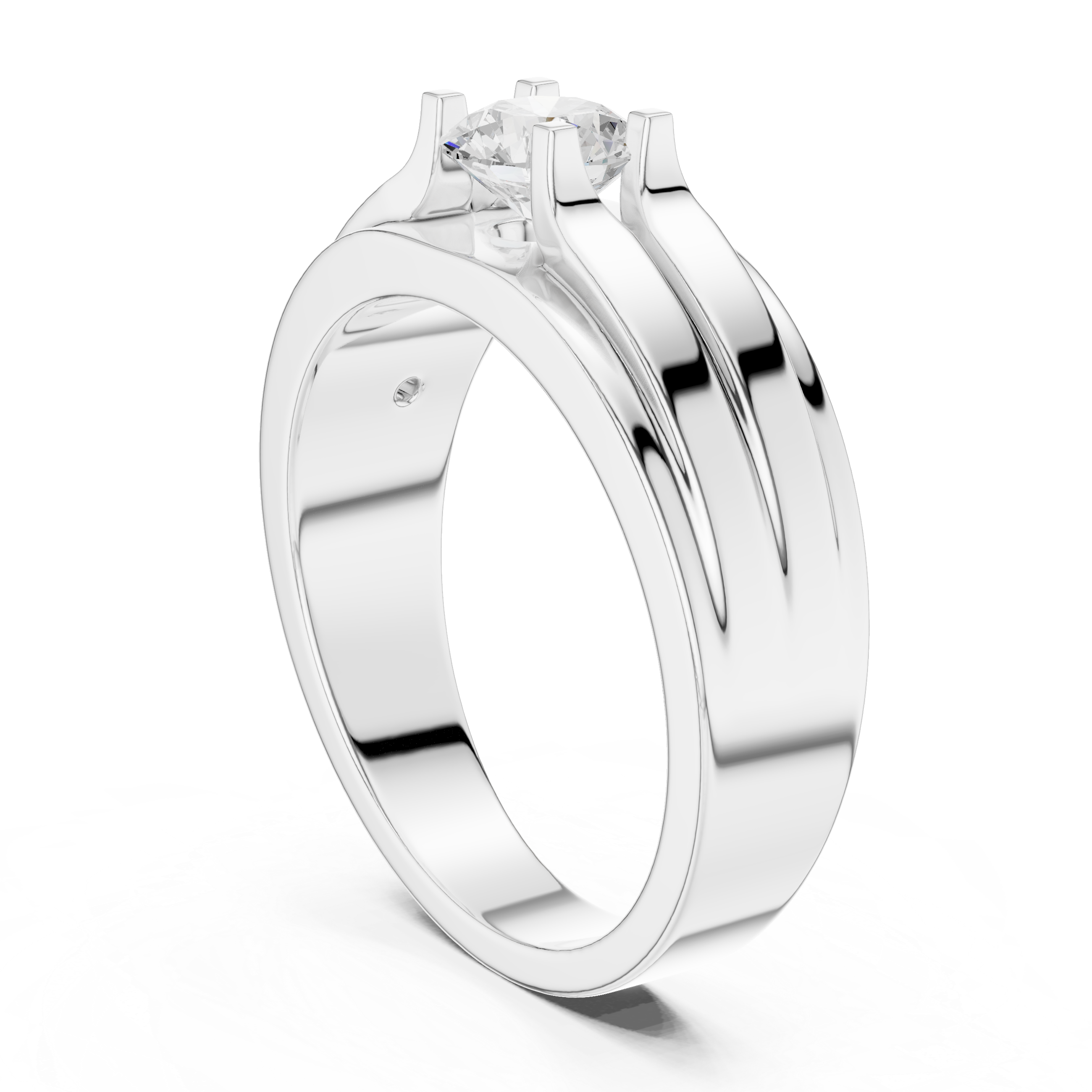 Aria 0.8 ct Round Solitaire Lab Grown Diamond Ring