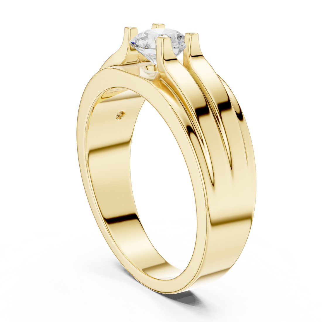 Aria 0.8 ct Round Solitaire Lab Grown Diamond Ring
