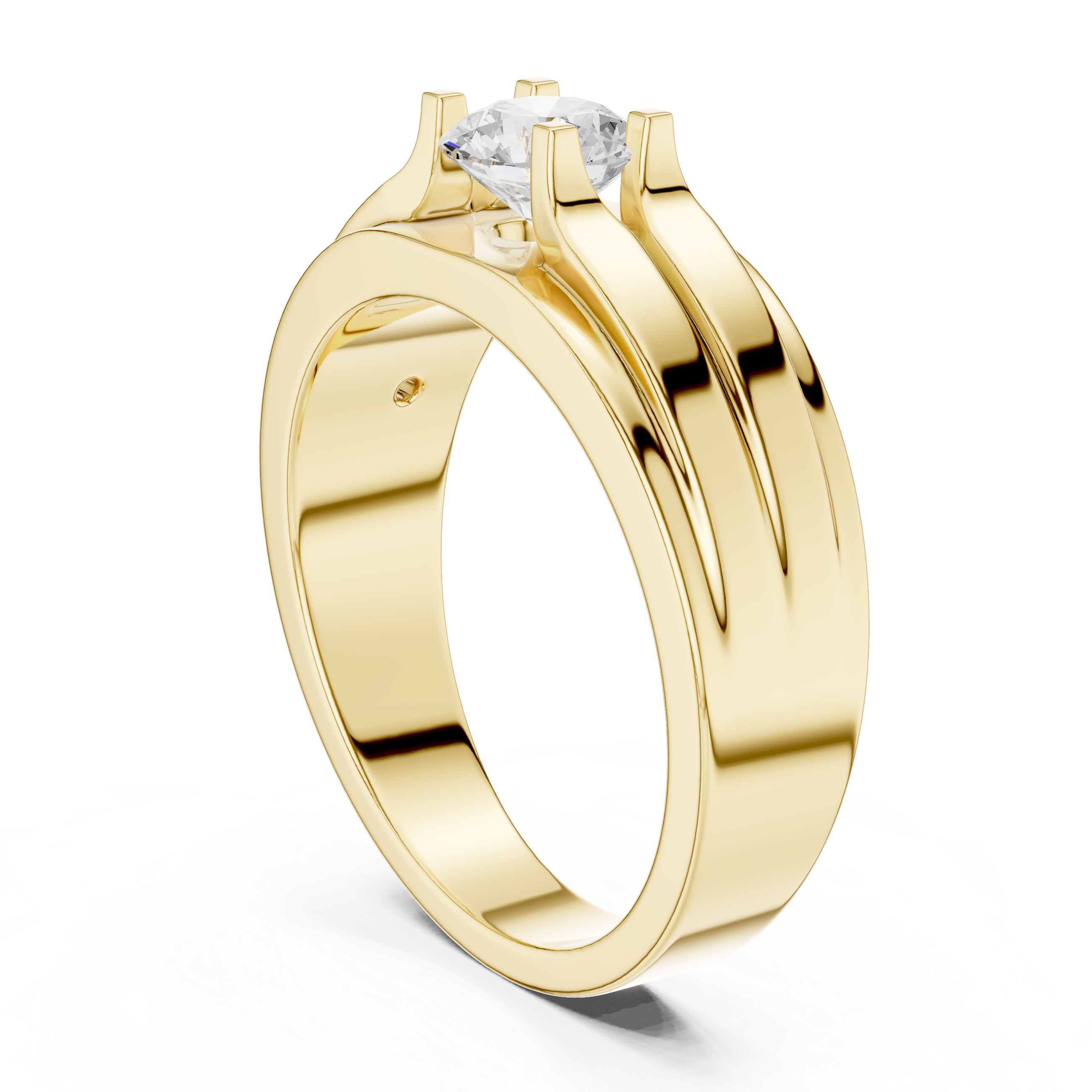 Aria 0.8 ct Round Solitaire Lab Grown Diamond Ring