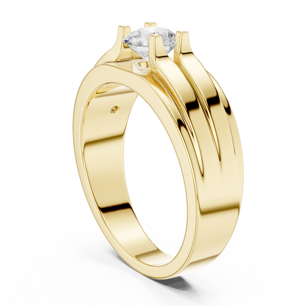 Aria 0.8 ct Round Solitaire Lab Grown Diamond Ring