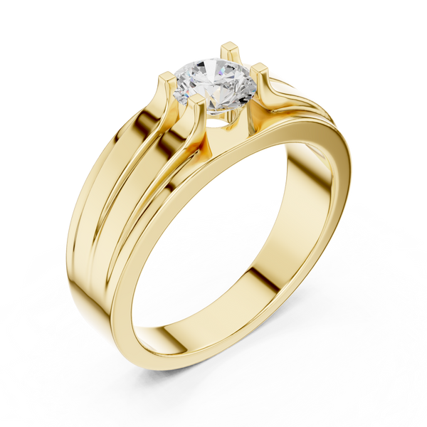 Aria 0.8 ct Round Solitaire Lab Grown Diamond Ring