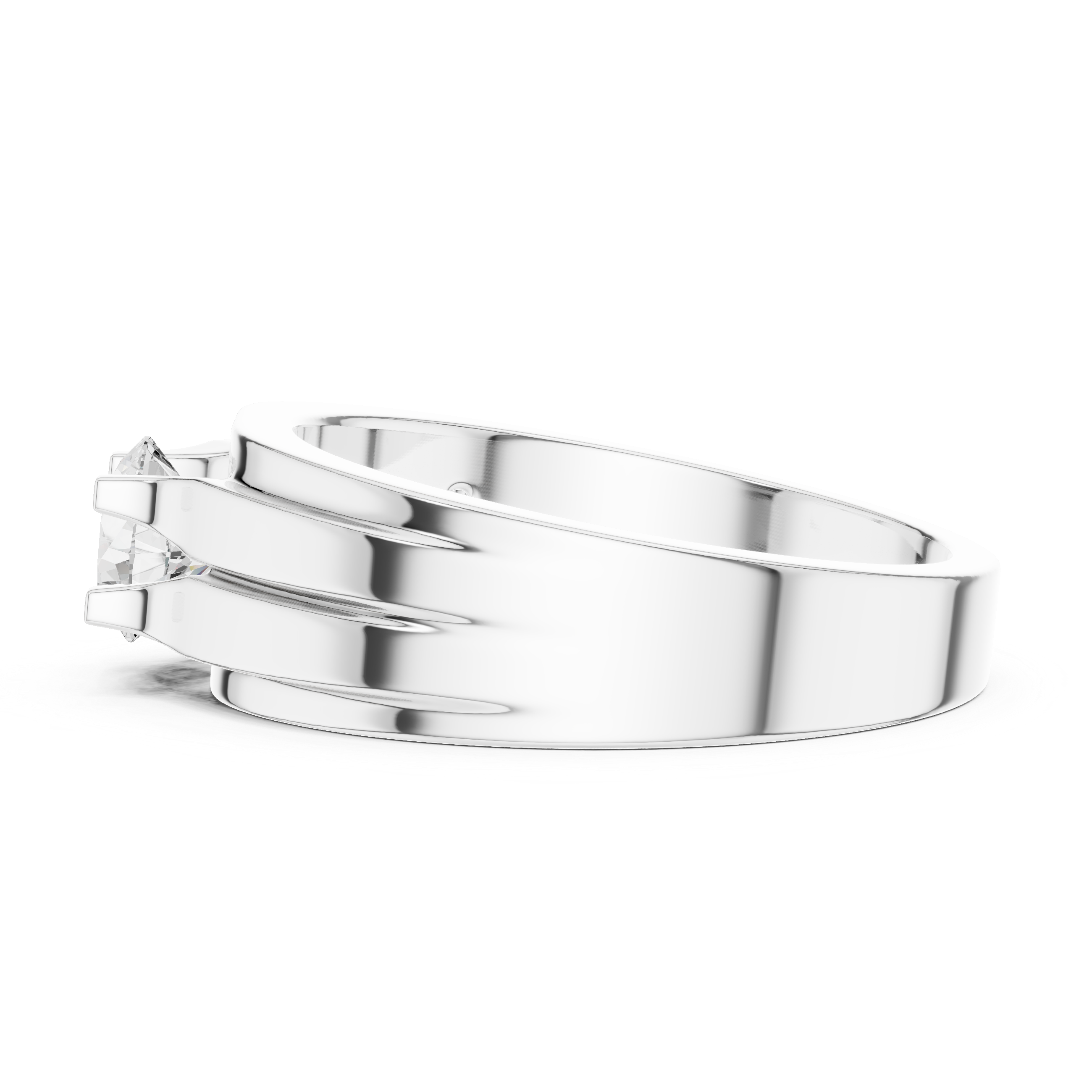 Aria 0.8 ct Round Solitaire Lab Grown Diamond Ring