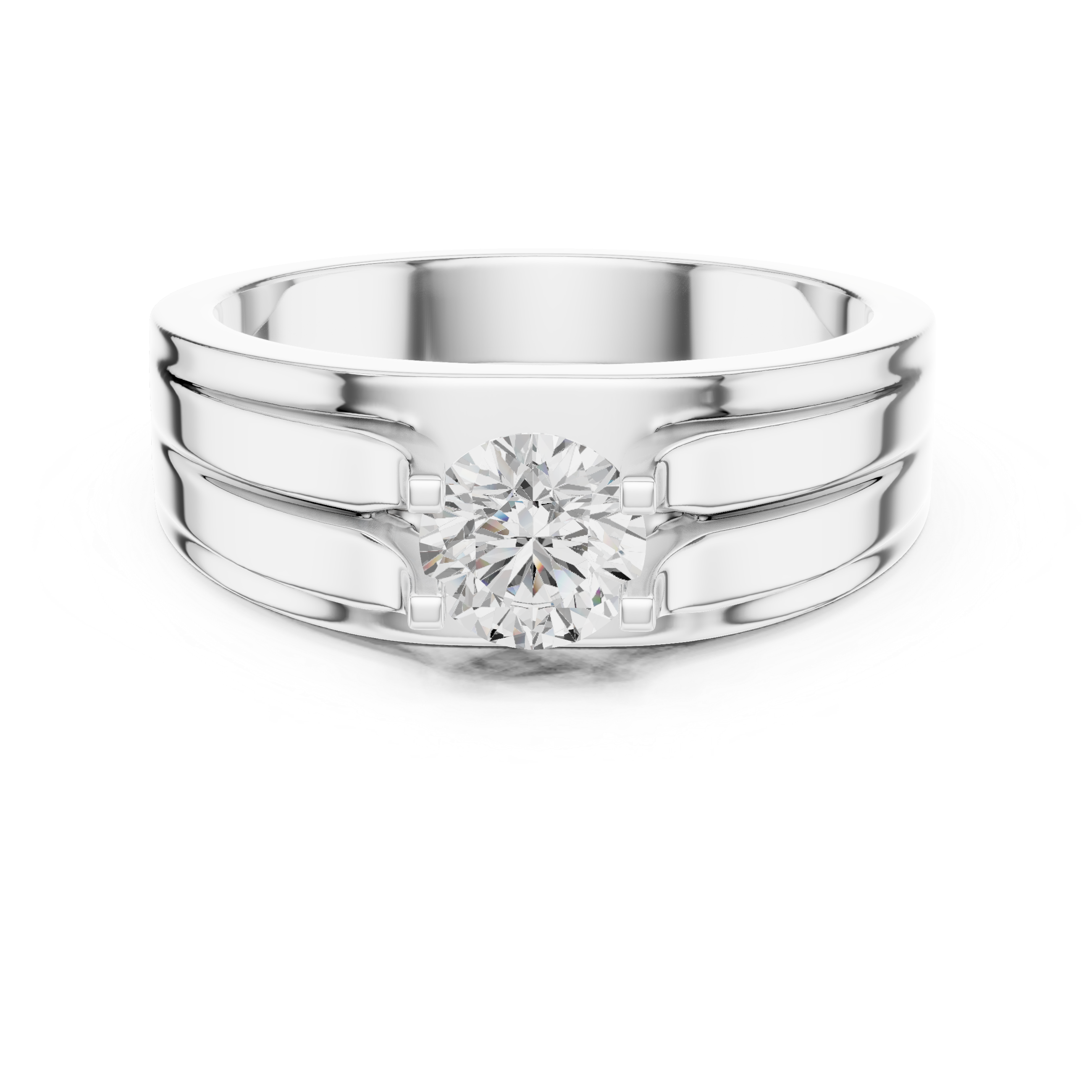 Aria 0.8 ct Round Solitaire Lab Grown Diamond Ring