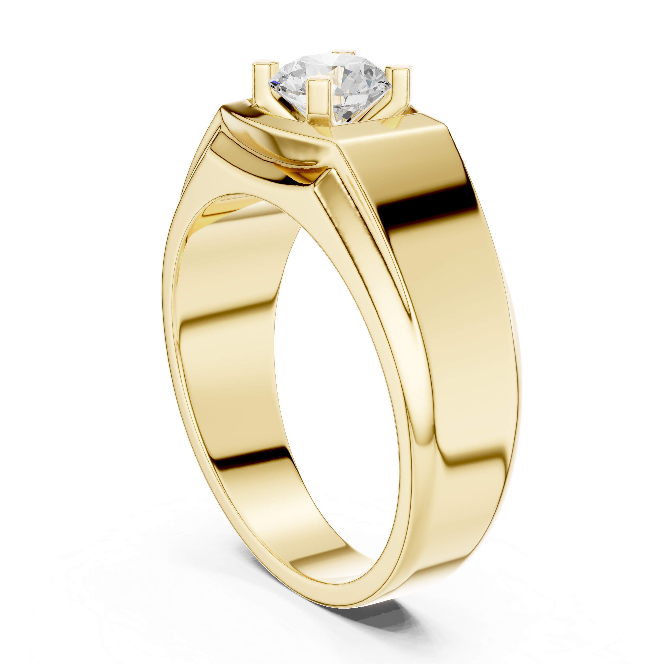 Round Brilliant 0.8 ct Diamond Solitaire