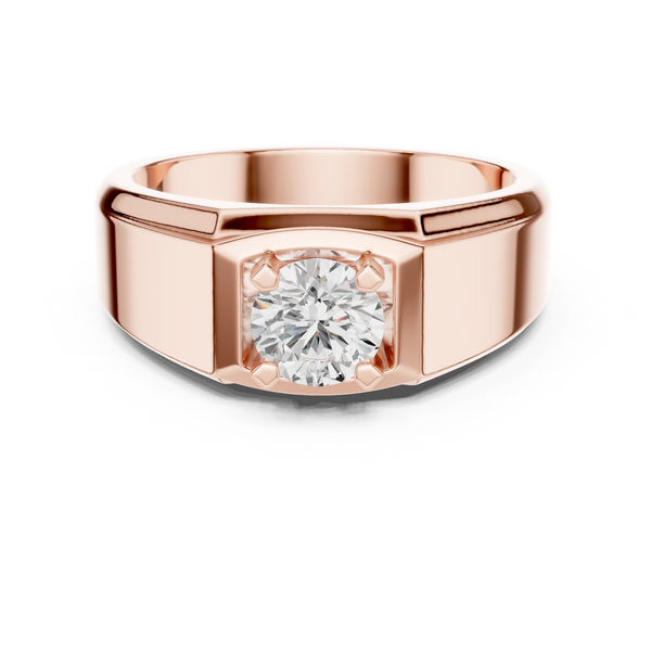 Round Brilliant 0.8 ct Diamond Solitaire