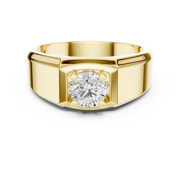 Round Brilliant 0.8 ct Diamond Solitaire