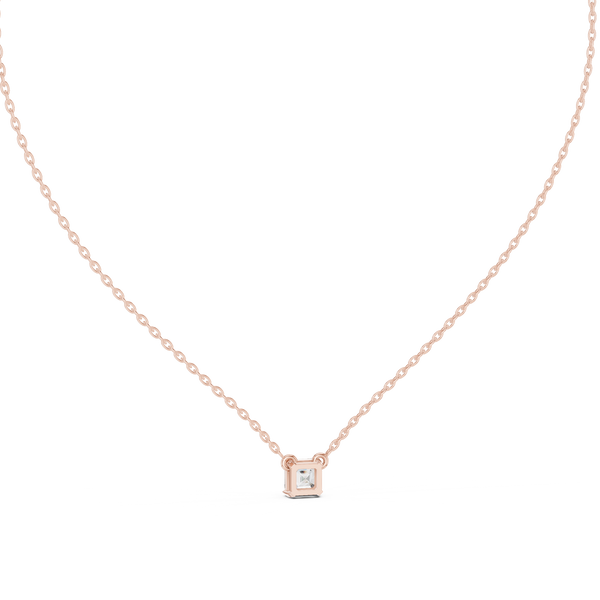 Twin Flame lab grown diamond pendant